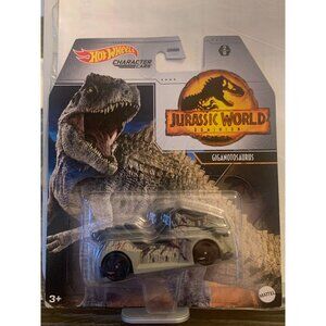 Hot Wheels Jurassic World Dominion Giganotosaurus Character Car